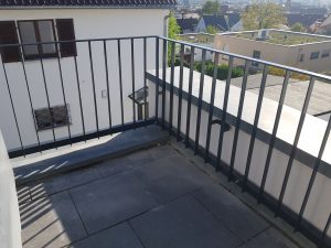 Flachstahlgeländer Feuerverzinkt und Beschichtet in RAL7016 Anthrazit