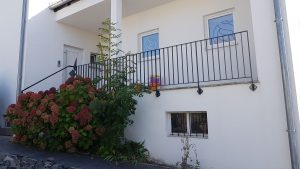Flachstahlgeländer Feuerverzinkt und Beschichtet in RAL7016 Anthrazit